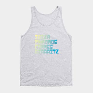 Holiday Beach Shirt / Ibiza Mykonos Cannes Biarritz Tank Top